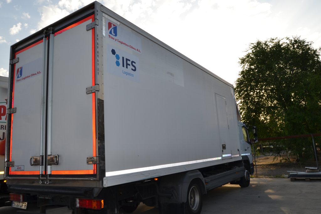 IFS Logistics transporte refrigerado camión CIBEA cadena de frío